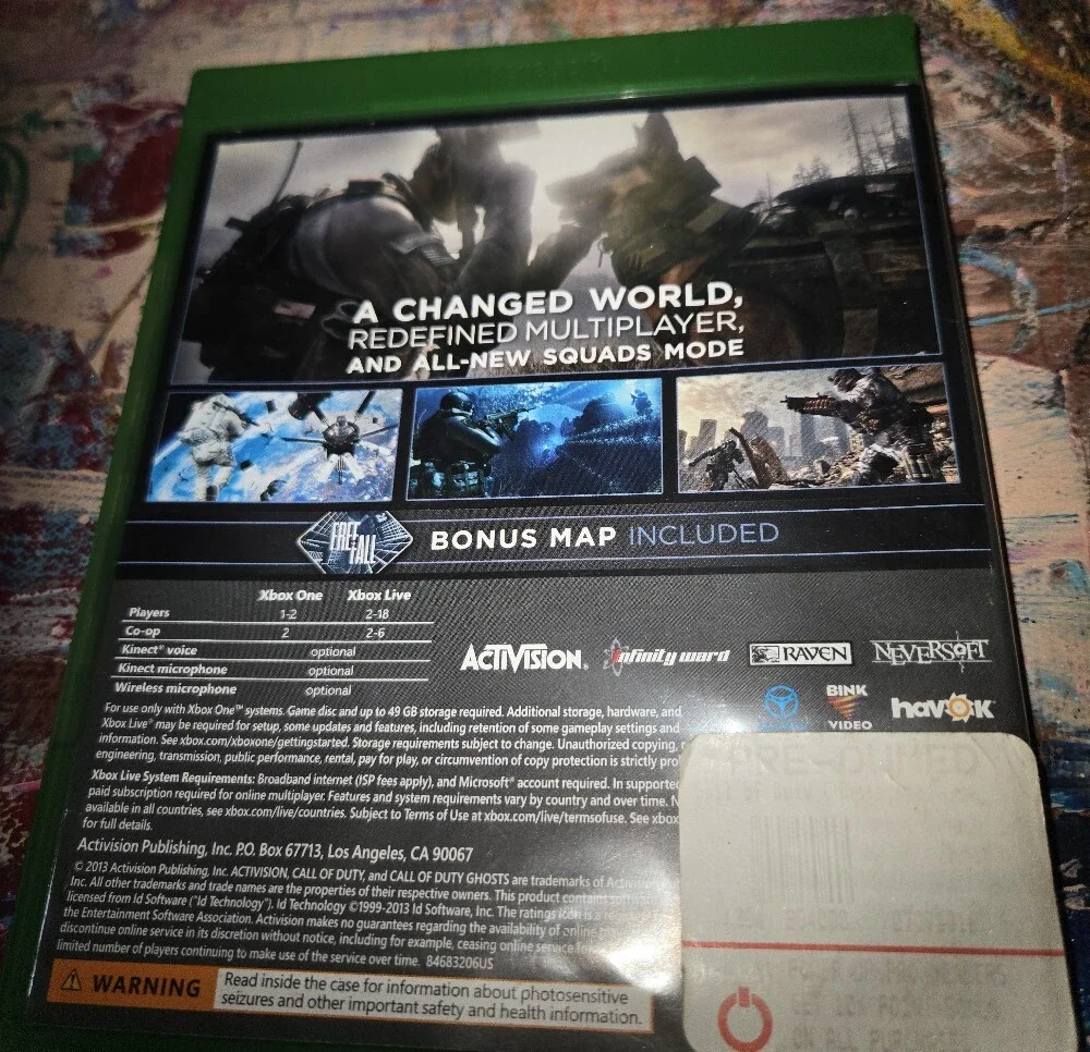 Call of Duty: Ghosts Xbox One - (Black)